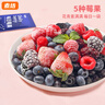 素坊每日莓果 混合草莓树莓新鲜冷冻蓝莓鲜果黑莓速冻水果冰冻浆果 每日莓果90g*10袋 实拍图