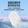 品胜 适用Airpods4保护套 苹果耳机四代保护套通用降噪版2024款无线蓝牙耳机透明软壳防摔防刮 含挂绳 实拍图