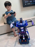 qdrone For the Good Moments遥控汽车遥控车3-6-12岁赛车儿童玩具男孩生日礼物金刚变形机器人 50cm星际特警【手表/手柄/手势遥控+特技轮+大礼盒】 跑马灯+编程+喷雾6 实拍图