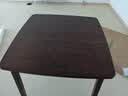 丘林瑟四方桌客厅吃饭桌学习桌家用小方桌小户型实木茶桌抽屉正方形餐桌 桌子长80宽80高75 实拍图
