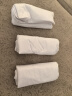 三枪【3条装】背心男士纯棉舒肤精漂汗布男背心 老头跨栏夏季白棉背心 白色 175/105（125-135斤） 实拍图