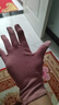 上海故事女士秋冬季德绒保暖手套绒面缀流苏复古可触屏手套国风礼物新年 实拍图