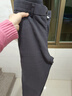 罗蒙（ROMON）裤子男秋冬季商务休闲裤男士直筒男裤百搭长裤子男 深灰色 32 晒单实拍图