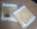 双头棉签木棒卫生棉棒化妆掏耳朵卸妆一次性竹棒家用100支装棉签 棉签【2包】约200支 实拍图