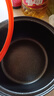康佳（KONKA）煲汤锅微压料理锅压力锅家用大容量炖锅易洁不粘多功能煮锅磁炉锅 橙色 26cm 8L 实拍图