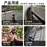 漫德莱阳台防护网 防坠塑料网围栏网护栏防猫网儿童隔离封窗网0.8*4米长 实拍图