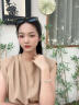 中国黄金（CHINA GOLD）和田玉手链碎银色福牌平安扣手链编绳手绳手串送女友母亲节礼物 碎银海蓝宝 实拍图