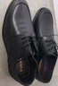 波图蕾斯男士系带商务休闲皮鞋低帮加绒保暖冬季棉鞋 9859 黑色(加绒) 41 实拍图
