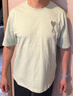 AMIPARIS【7折甄选】男女同款同色爱心刺绣宽松短袖T恤 441浅绿色 UTS002.726 L 实拍图