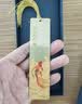 天色千里江山黄铜书签礼盒中国风故宫文创伴手礼物生日生日三件套千里江山如意扣紫檀笔1盒厂家定制） 实拍图