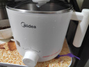 美的（Midea）电煮锅 宿舍小锅 小电锅 学生寝室一体泡面火锅多功能 不锈钢0涂层 电蒸锅 电热锅 XZE1614 配蒸笼 实拍图