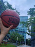 李宁（LI-NING）篮球7号PU比赛防滑耐磨水泥地室内外青少年儿童七号球LBQU837-1 实拍图