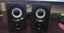 小米芯电脑音响低音炮有线桌面音箱台式机笔记本迷你对箱小喇叭家用柏林之声音效高清音质全景音效环绕 黑色电脑音箱 实拍图