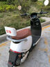 立马电动摩托车MINI 80公里长续航1200W电机60V20Ah铅酸电池外卖家用舒适出行电动车 霓粉红 实拍图