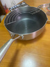 铿锵 316不锈钢汤锅电磁炉煮面锅小奶锅家用宝宝辅食不粘锅日式雪平锅 带锅盖【全新升级不沾】 24cm 实拍图