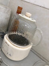 小熊（Bear）全玻璃壶体养生壶恒温壶 办公室多功能煮茶壶花茶壶 0金属养生杯 24h预约24h保温 1L YSH-P10Q7 实拍图