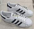 阿迪达斯【滔搏运动】 三叶草贝壳头SUPERSTAR男女小白鞋金标复古潮休闲鞋 EG4958/偏大半码 42.5 实拍图