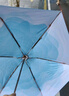 美度（MAYDU）五折防晒遮阳伞防紫外线女折叠晴雨伞两用折叠太阳伞M5206冰川蓝 实拍图