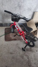 儿童自行车2-6-9岁学生车男生女生14-16寸脚踏车单车带辅助轮可坐 儿童自行车红色+后座+闪光辅轮 12寸（发货已安装85%） 实拍图