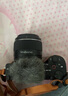 索尼（SONY）相机包    高颜值 摄像机 微单相机包 复古相机套 肩带 E10皮套+腕带套装（蓝色）新 实拍图