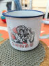 拜杰搪瓷杯铁杯子搪瓷缸水杯复古老式带盖铁茶缸子大容量1200ml  实拍图