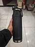 恩尔美保温保冷水杯子大容量男士2024双饮户外便携运动水杯正品夏季水杯 【保冷热/暗黑】700ml 实拍图