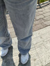 森马（Semir）森柔牛仔牛仔裤女凉感阔腿裤25夏显腿长裤子109325124006 实拍图