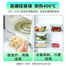 贝特阿斯（BestHA）耐热玻璃饭盒上班族高硼硅饭盒微波炉冰箱保鲜盒 便当盒RLC1800 实拍图