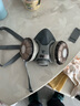 SHIGEMATSU日本重松防尘口罩 防工业粉尘面具 打磨煤矿呼吸面罩船厂电焊口罩面罩 U2K面罩+100片加厚棉【针织/塑料备注】 实拍图
