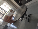 欧乐派 OLPAI可移动升降茶几餐桌两用二合一体式可折叠客厅多功能公寓岩板玻璃 1.2米【加抽屉】意大利灰/玻晶 实拍图