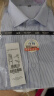 凡客诚品vancl衬衫男商务易打理纯色西服正装衬衣男士白衬衫 长-蓝条 41 实拍图