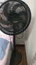 美的（Midea）【超级单品】七叶轻音立式电风扇家用柔风落地扇台式桌面小型风扇大风量节能摇头宿舍电扇 SAF30AB 实拍图