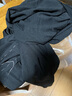 FitonTon冰丝阔腿裤女夏季薄款高腰垂感裤子宽松直筒休闲拖地长裤 黑XXL 实拍图