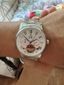 上海（SHANGHAI）手表礼物 男士自动机械表 国民系列 露摆 镂空银SH6003N-1 实拍图