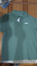 彪马（PUMA）商务短袖运动T恤POLO衫男女新款夏季白色翻领上衣 690644 浅绿灰-44 S (170/92A) 实拍图