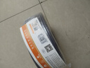 秋叶原（CHOSEAL）百兆网线【0.45±0.01mm】非屏蔽纯铜双绞线 家装网络工程安防监控线 灰色 100米 QS2650AT100 实拍图