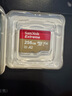闪迪（SanDisk）256GB TF(MicroSD)内存卡 4K极速金卡A2 V30 U3行车记录仪 运动相机无人机 监控存储卡 读190MB/s 实拍图