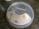 INOMATA日本进口微波炉加热盖耐高温保温罩 剩菜剩饭食物罩防溅盖 1个装(直径23.9cm*高7.4cm) 实拍图