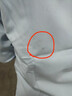 罗蒙（ROMON）纯色商务职业正装男士衬衫工装男装长袖衬衣男CS108蓝色L 实拍图