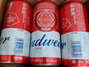 百威啤酒红罐淡色拉格330ml*24听整箱装浓郁麦香 父亲节送礼   实拍图