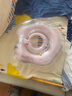 爱贝迪拉新生婴儿游泳圈洗澡用具宝宝小月龄脖圈新生幼儿童颈圈 【脖圈中号】彩虹国【含气筒】 实拍图