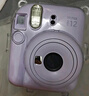 INSTAX富士instax立拍立得 一次成像相机 mini12（mini11升级款）鸢尾紫 实拍图