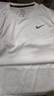 耐克NIKE男子春夏圆领短袖T恤 舒适透气 时尚简约HV5204-100白色M 实拍图