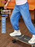 Levi's【天丝软牛仔裤】李维斯儿童长裤夏季透气童装牛仔裤男女防蚊裤 湖灰蓝 130 /56 【建议身高116-122cm】 实拍图