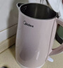 美的（Midea）电热水壶家用电水壶烧水壶 双层防烫 0涂层食品级304不锈钢 1500W快速沸腾 1.7L大容量 HJ1705 实拍图
