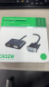 毕亚兹 VGA转HDMI+VGA转换器带音频 一分二分屏器 高清视频扩展同屏器一进二出 台式电脑连接电视投影仪 实拍图