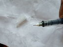 得力(deli)拔帽直液式中性笔 0.5mm全针管走珠笔大容量速干考试笔学生刷题笔 黑色5支S856-5 实拍图