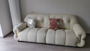 冬熊棉花糖真皮沙发法式奶油风客厅小户型轻奢白色钢琴键云朵沙发 【三人位2.2米】 头层真皮【旗舰版】凝胶记忆棉+6CM紫罗兰 实拍图