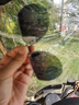 趣行偏光太阳镜夹片中性墨镜夹片驾驶镜防紫外线近视用 多边形紫灰 实拍图
