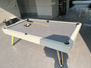 皓玉佳台球桌标准型大理石成人家用多功能黑八桌球台乒乓球桌餐桌二合一 9尺 艺术石板三合一 实拍图